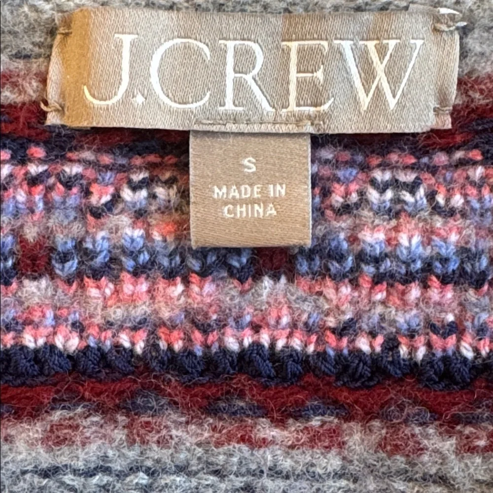 J. Crew Multicolor Patterned Cardigan - Picture 7 of 12